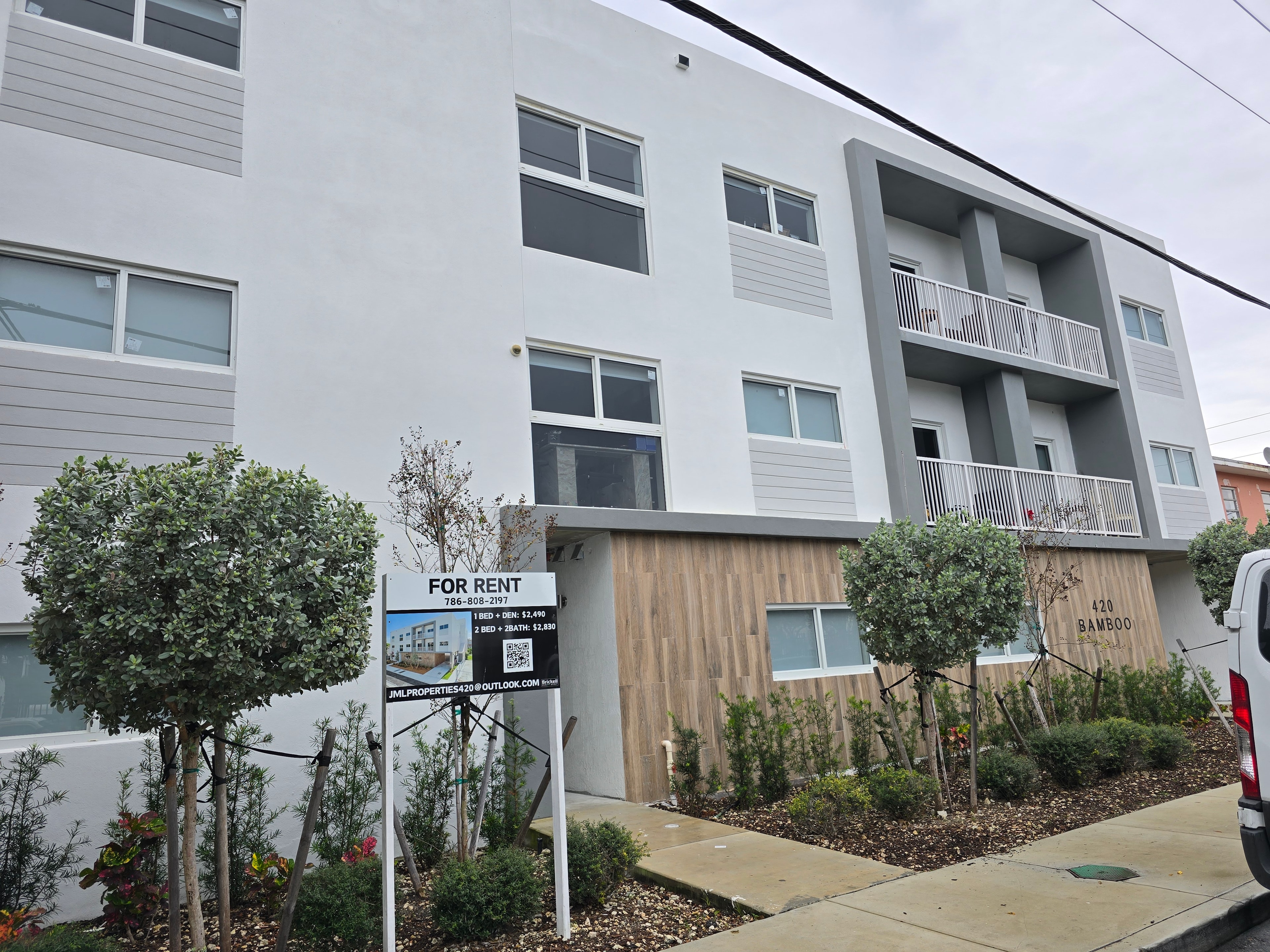 Completed Bamboo multifamily building exterior